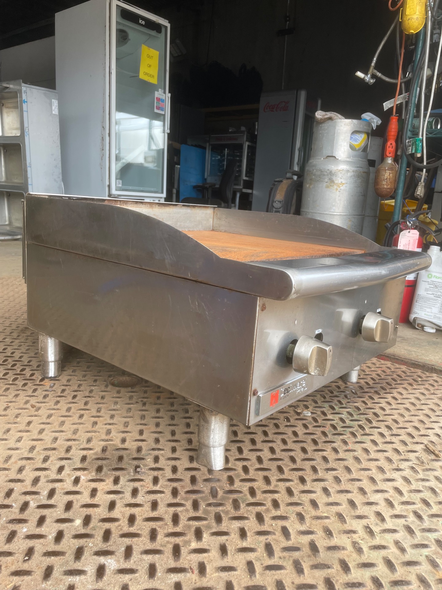 Cecilware Pro-D17 Flat-Top Griddle – Fair Condition