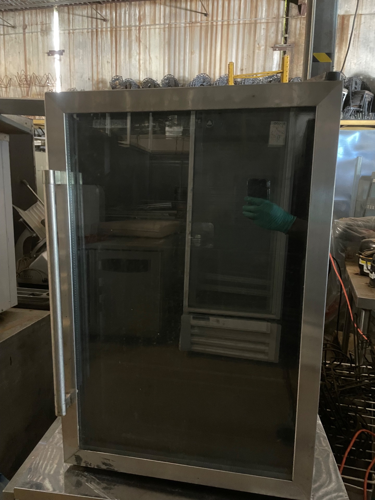 Frigidaire Glass-Door Beverage Refrigerator EFMIS155