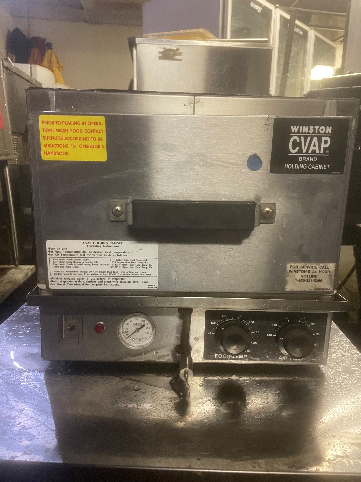 Winston CVap Holding Cabinet 120V – Fair